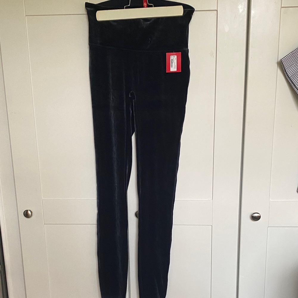 SPANX Black High-Waist Shaping Leggings